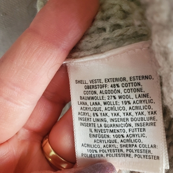 Sleeping on Snow | Anthropologie "Bondurant" Sherpa Knit Sweater - Picture 10 of 10